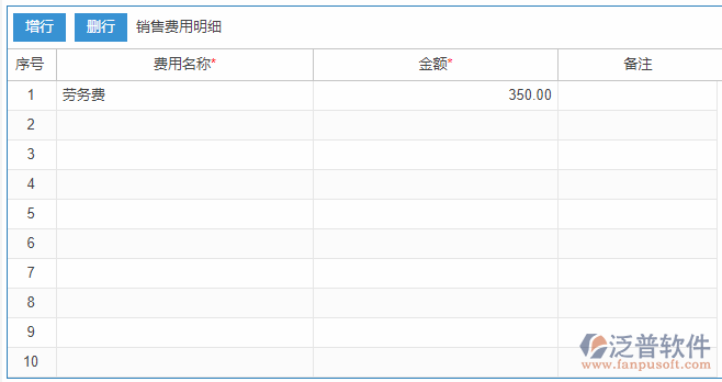 銷售訂單費(fèi)用明細(xì)