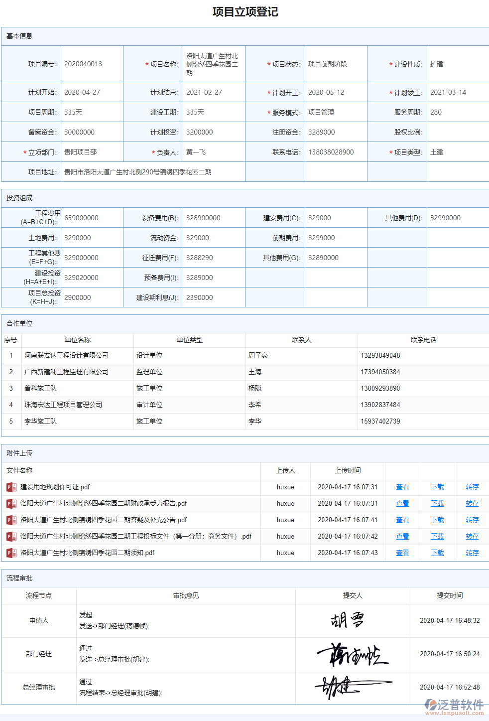 調(diào)研報(bào)告項(xiàng)目信息關(guān)聯(lián)