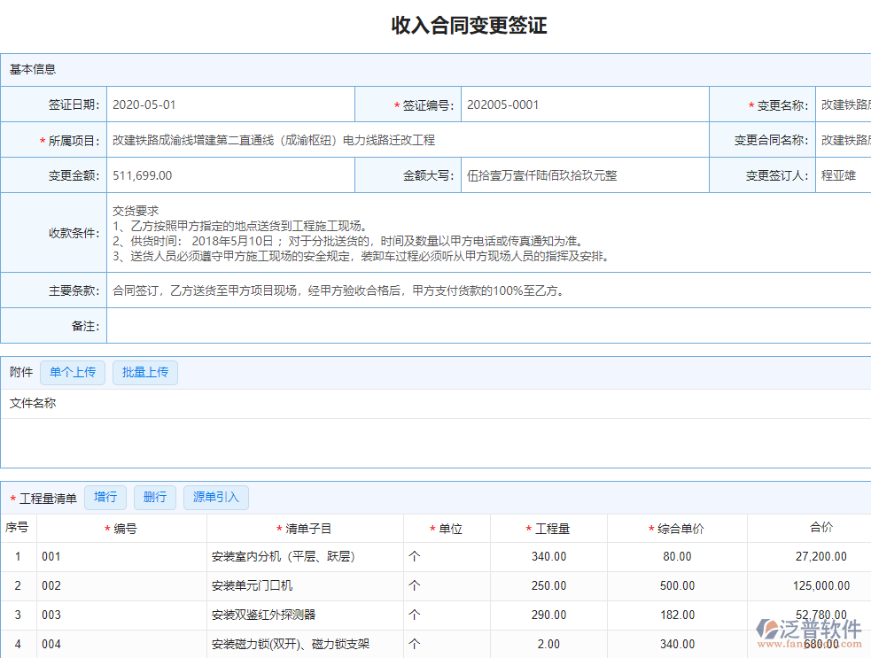 工程變更管理系統(tǒng)