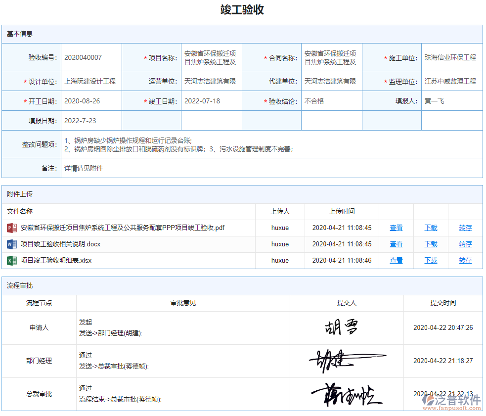 竣工驗收