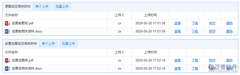 設(shè)計(jì)變更附件