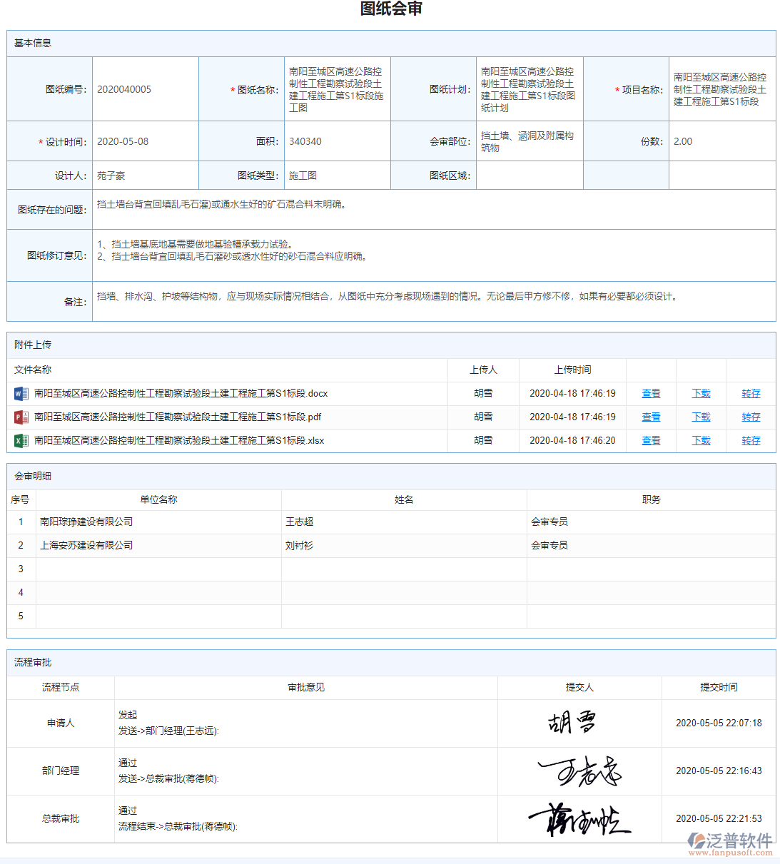 圖紙會(huì)審