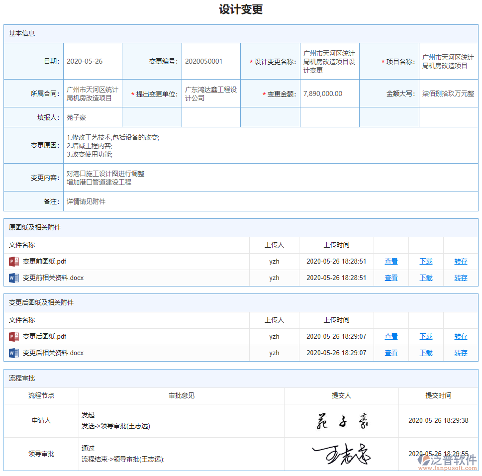 設(shè)計(jì)變更