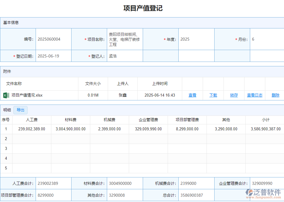 項(xiàng)目產(chǎn)值登記.png