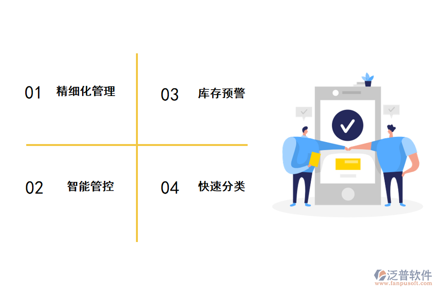 泛普進(jìn)銷存管理系統(tǒng)優(yōu)勢
