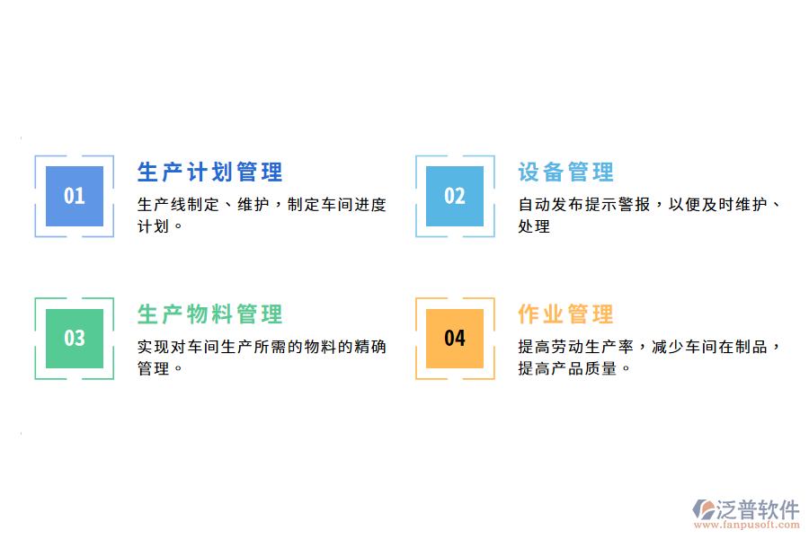 車間管理軟件的功能