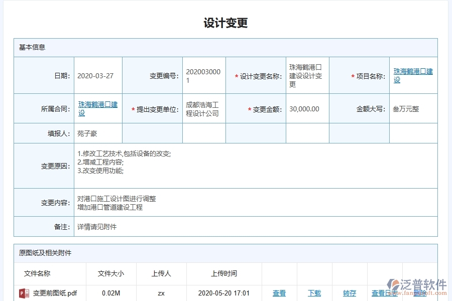 系統(tǒng)在設(shè)計(jì)變更查詢中的管控點(diǎn)及作用