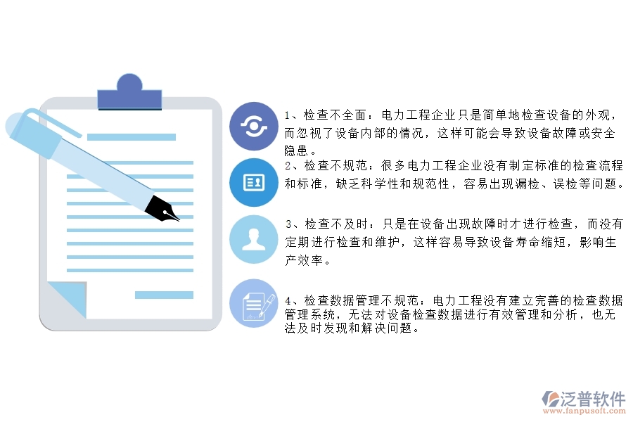 國內80%電力企業(yè)在設備檢查中普遍存在的問題