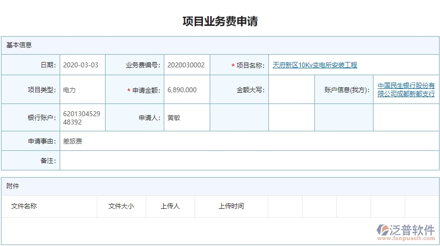 泛普電力工程在業(yè)務(wù)費申請的價值及意義