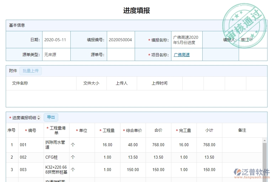 泛普軟件-機電工程企業(yè)管理系統(tǒng)的進度查詢?yōu)楣こ唐髽I(yè)帶來(十)大管理革新