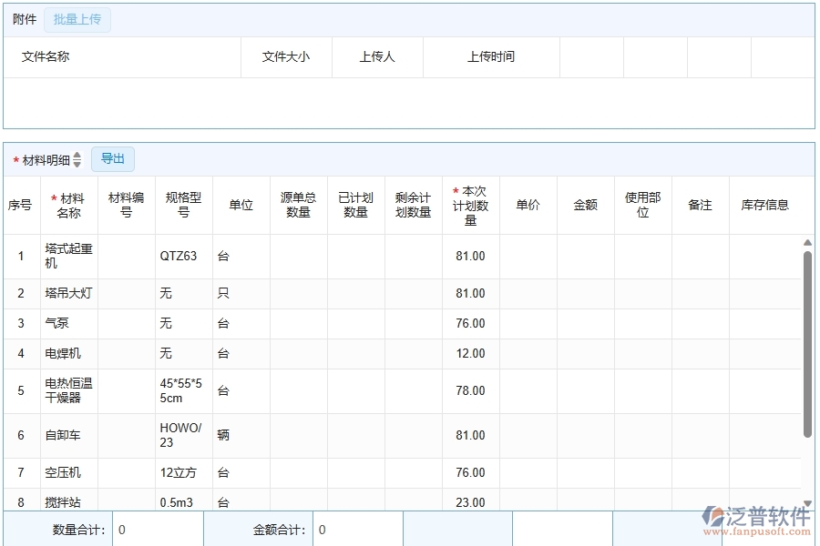 泛普軟件-公路工程管理系統(tǒng)如何解決工程企業(yè)的材料計劃痛點