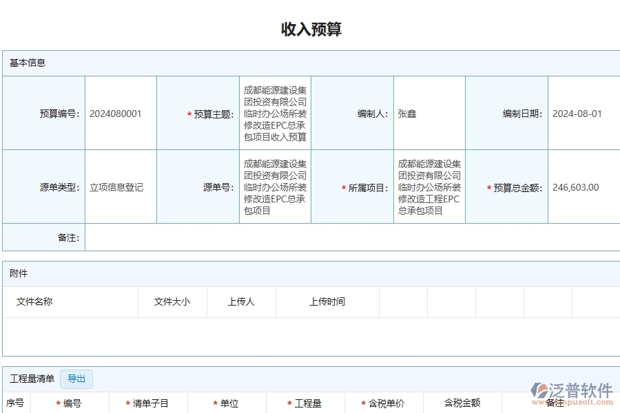 泛普軟件-路橋工程管理系統(tǒng)中預(yù)算管理的注意事項(xiàng)