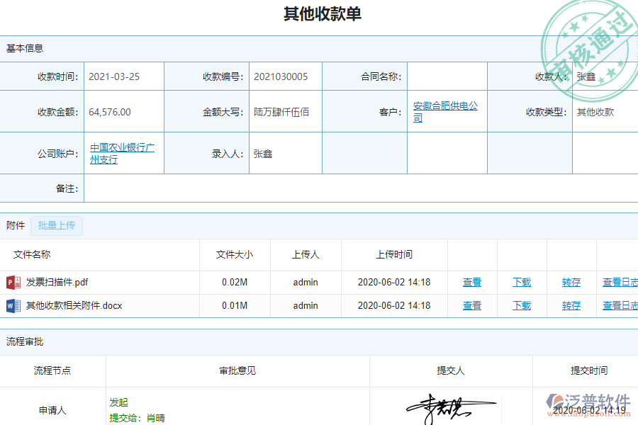 泛普軟件-市政工程企業(yè)管理系統(tǒng)中其他付款單查詢(xún)的價(jià)值