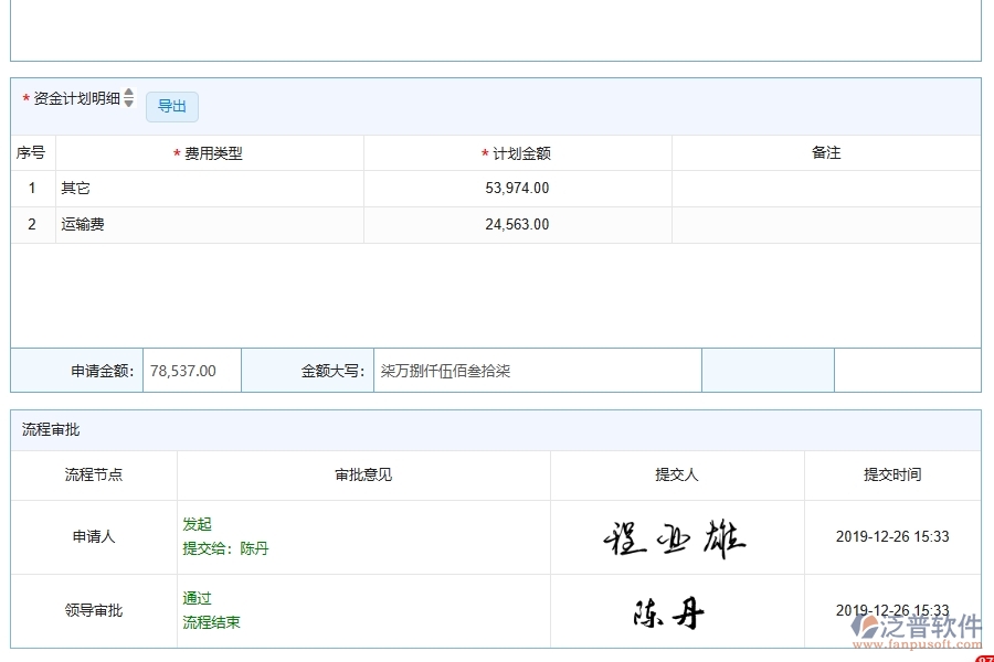 泛普軟件-園林工程管理系統(tǒng)中資金計劃的七個優(yōu)勢是什么