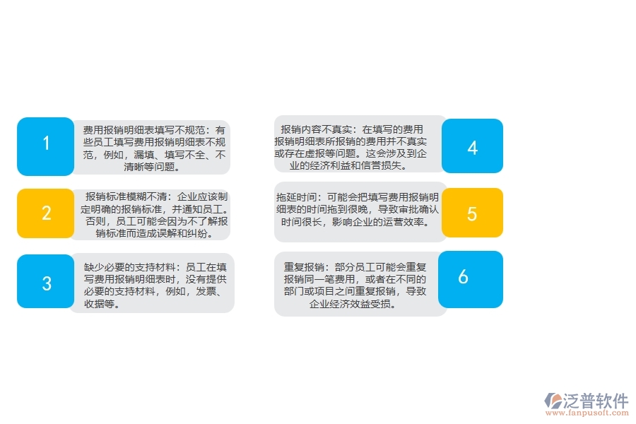 在幕墻工程企業(yè)中費用報銷明細表常見的問題