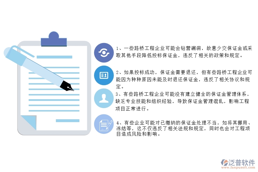 國(guó)內(nèi)80%的路橋工程企業(yè)在投標(biāo)保證金匯總表中普遍存在的問(wèn)題