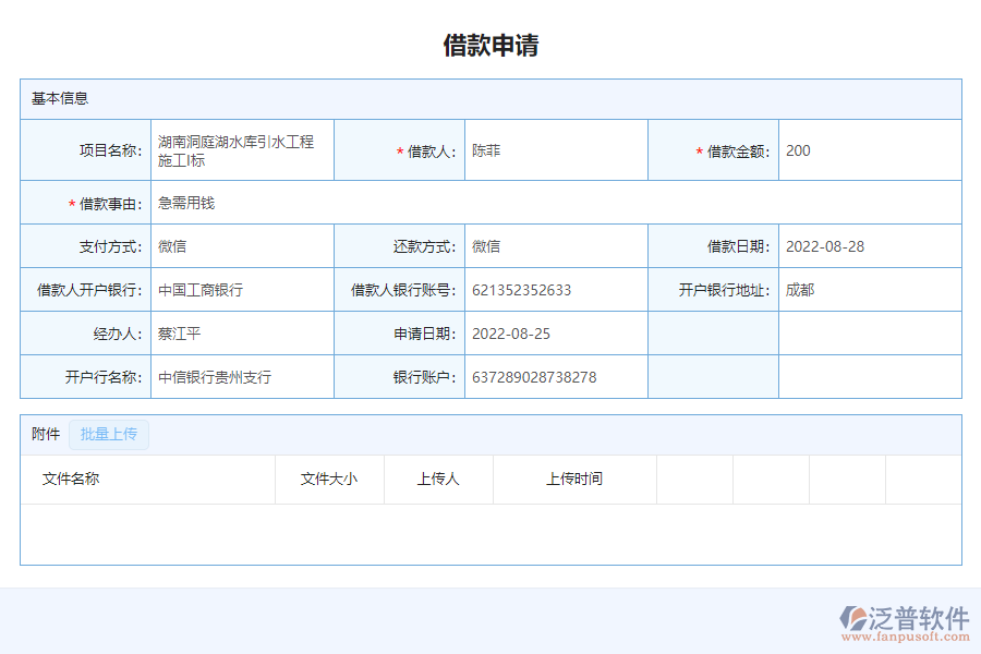 泛普軟件-機電工程企業(yè)管理系統(tǒng)如何有效提升企業(yè)中的借支管理