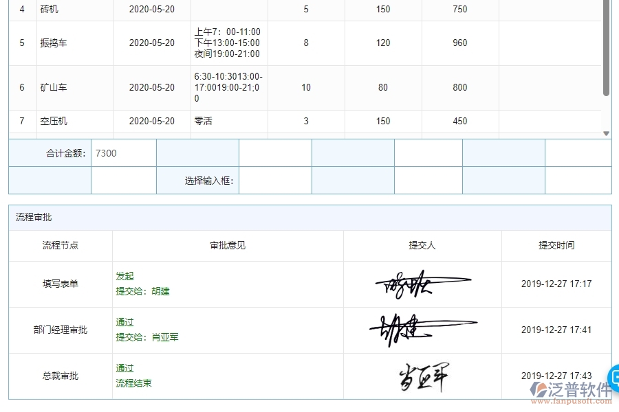 三、泛普軟件-園林工程管理系統(tǒng)如何解決企業(yè)機械費列表問題