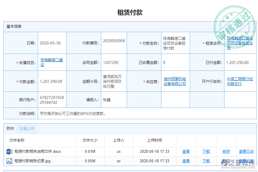 泛普軟件的租賃付款管理對機電工程企業(yè)數(shù)字化轉(zhuǎn)型有什么價值