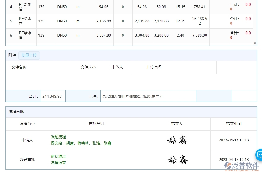 四、泛普軟件-幕墻工程管理系統(tǒng)在材料需用計劃明細(xì)查詢中的解決方案