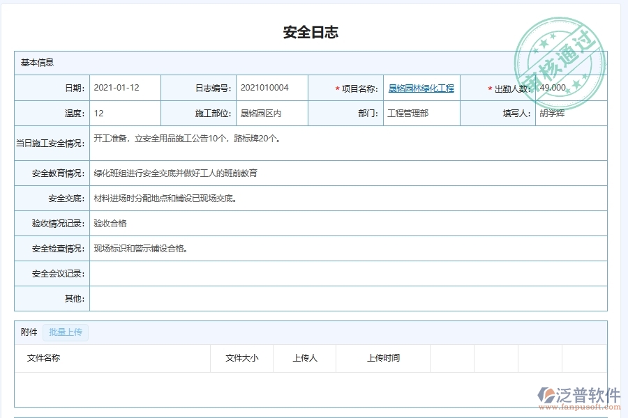 園林工程施工安全監(jiān)控日志系統(tǒng)能為企業(yè)帶來(lái)什么價(jià)值