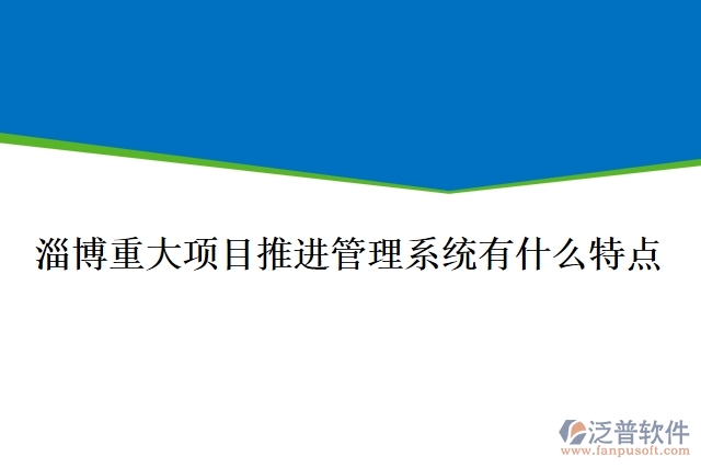 淄博重大項目推進管理系統(tǒng)有什么特點