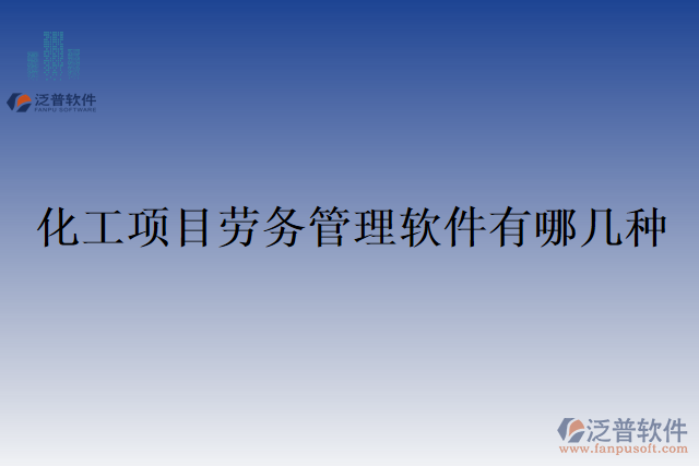 化工項目勞務管理軟件有哪幾種