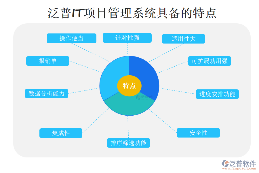 泛普IT項目管理系統(tǒng)具備的特點