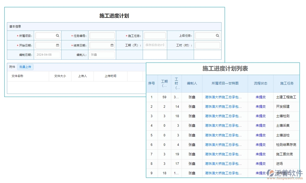 泛普工程項目數(shù)字化管理系統(tǒng)：全面掌控項目管理、進(jìn)度、質(zhì)量與成本