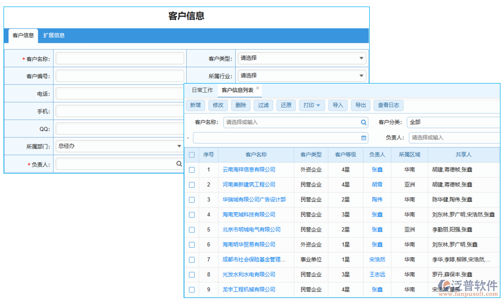 客戶管理