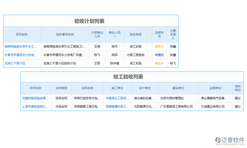 工程竣工驗收管理系統(tǒng)