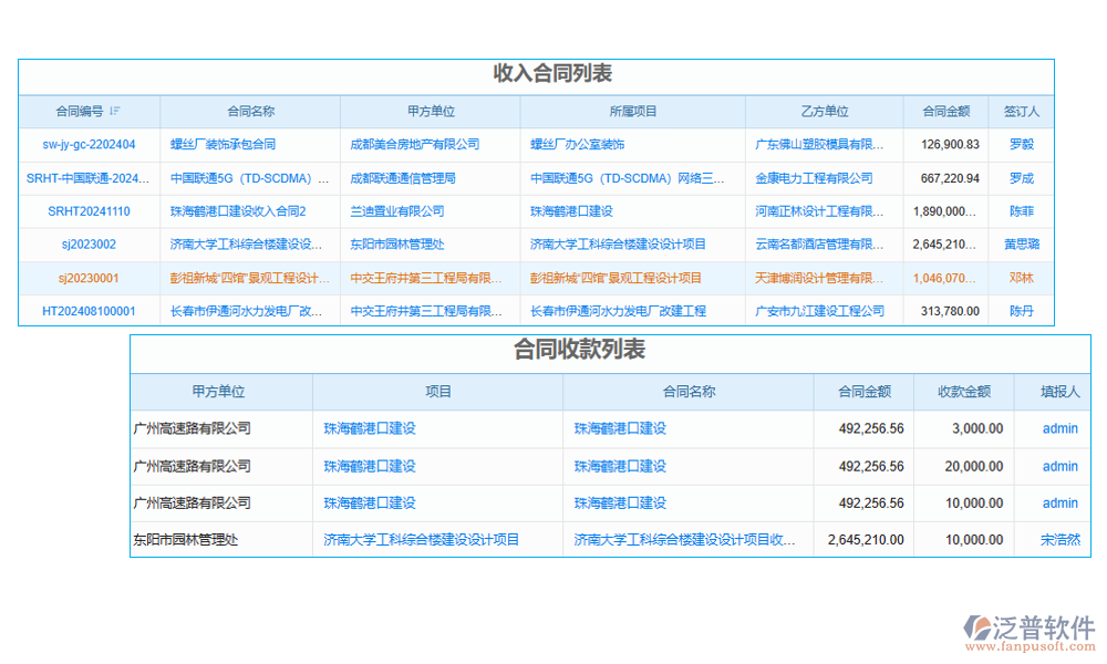 工程項(xiàng)目經(jīng)營管理系統(tǒng)