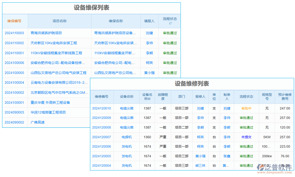 消防設(shè)備維保管理軟件