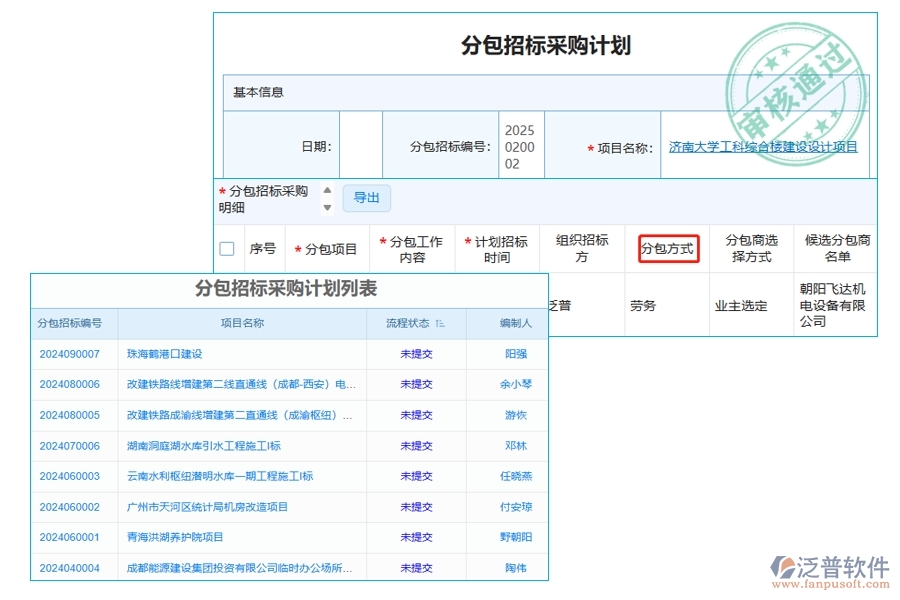 智能化引領(lǐng)未來：解讀工程招標(biāo)項目信息管理系統(tǒng)中分包招標(biāo)采購計劃的編制依據(jù)