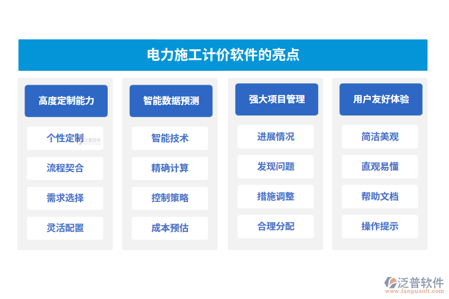 電力施工計價軟件的亮點