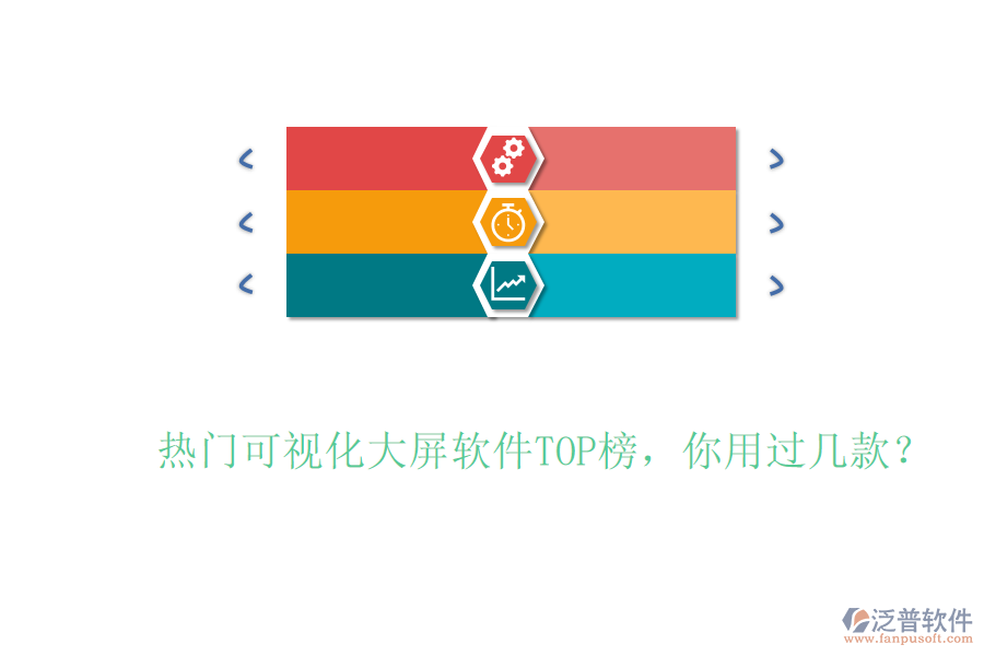 熱門可視化大屏軟件TOP榜，你用過幾款？