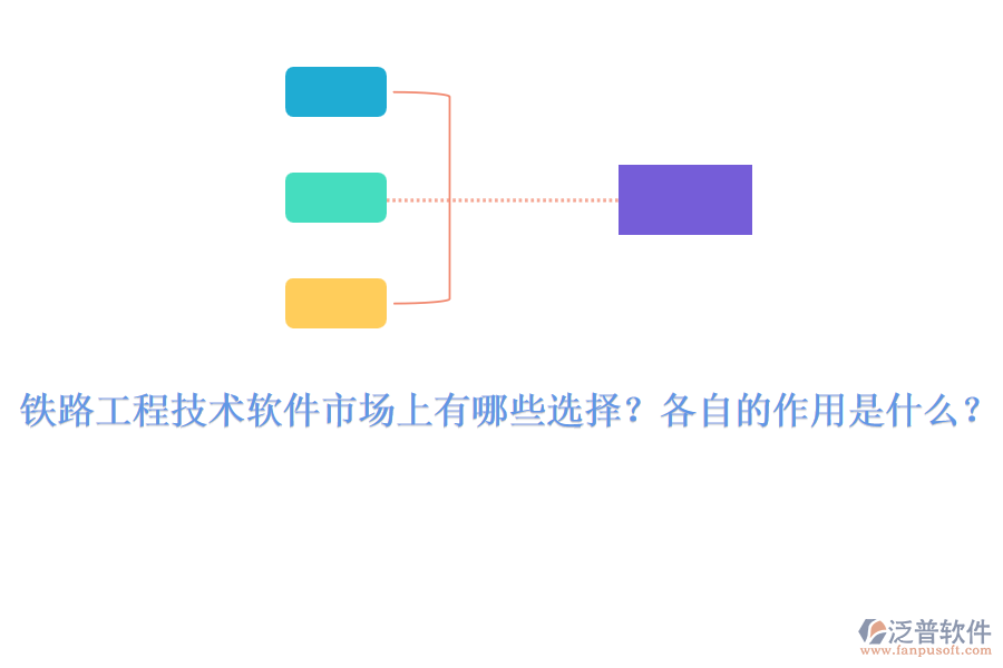 鐵路工程技術(shù)軟件市場(chǎng)上有哪些選擇？各自的作用是什么？