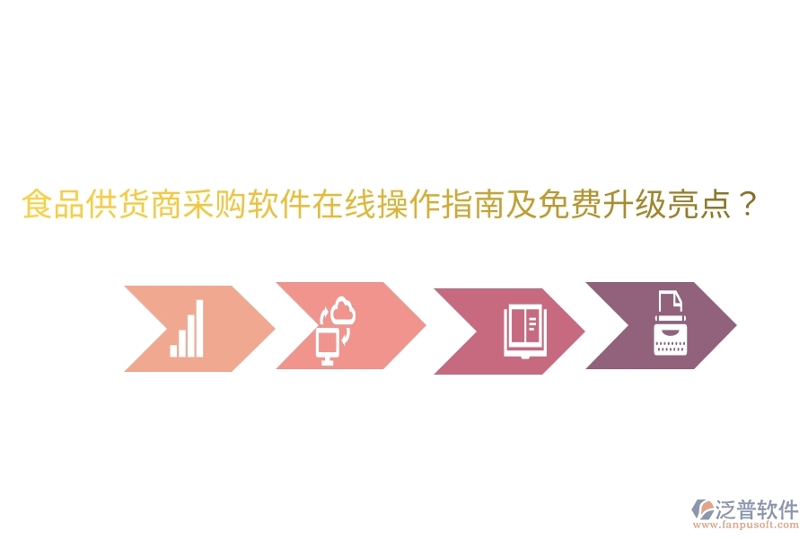 食品供貨商采購(gòu)軟件在線操作指南及免費(fèi)升級(jí)亮點(diǎn)？